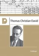DAVID Thomas Christian - Katalog